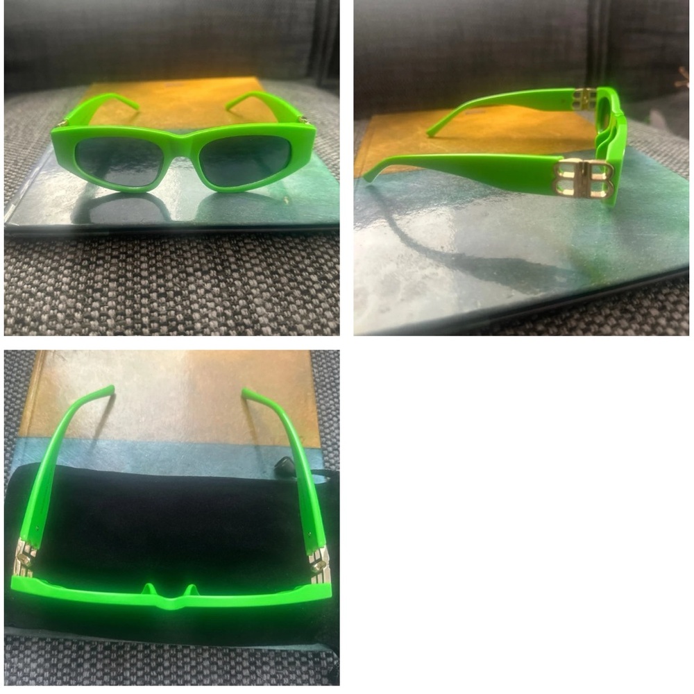 Vibrant Green Sunglasses